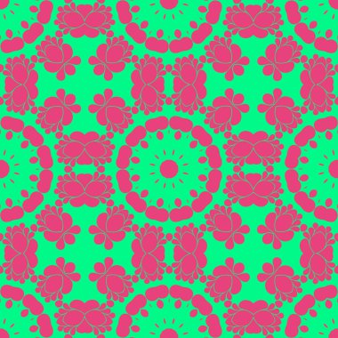 Modern soyut desen arka plan pembe ve yeşil