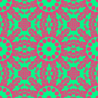 Modern soyut desen arka plan pembe ve yeşil