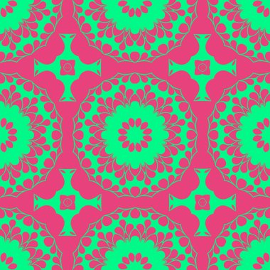 Modern soyut desen arka plan pembe ve yeşil