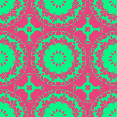 Modern soyut desen arka plan pembe ve yeşil