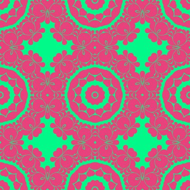 Modern soyut desen arka plan pembe ve yeşil