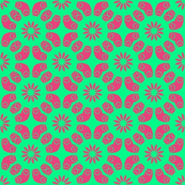 Modern soyut desen arka plan pembe ve yeşil