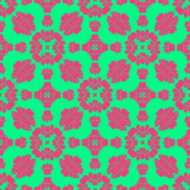 Modern soyut desen arka plan pembe ve yeşil