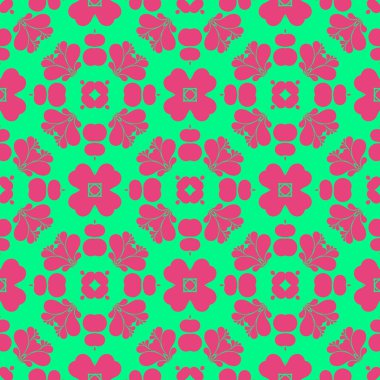 Modern soyut desen arka plan pembe ve yeşil