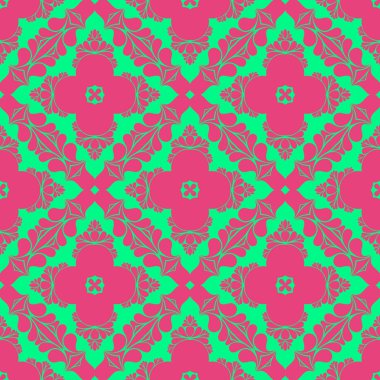 Modern soyut desen arka plan pembe ve yeşil