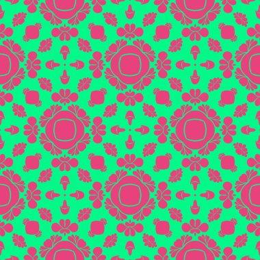 Modern soyut desen arka plan pembe ve yeşil