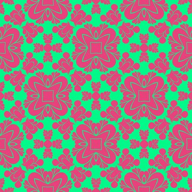 Modern soyut desen arka plan pembe ve yeşil