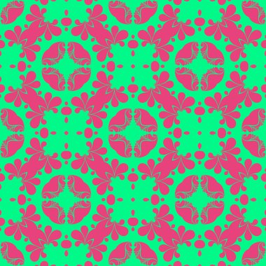 Modern soyut desen arka plan pembe ve yeşil