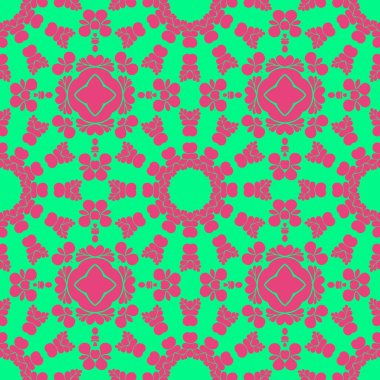 Modern soyut desen arka plan pembe ve yeşil