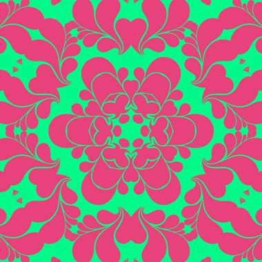 Modern soyut desen arka plan pembe ve yeşil