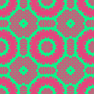 Modern soyut desen arka plan pembe ve yeşil