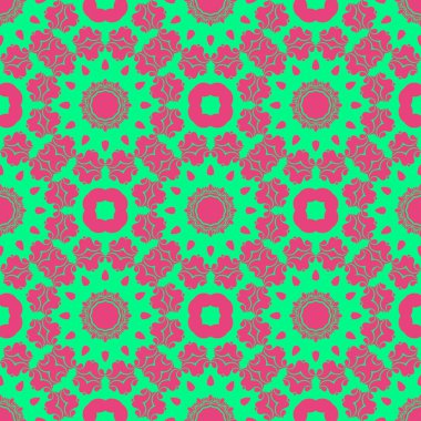 Modern soyut desen arka plan pembe ve yeşil