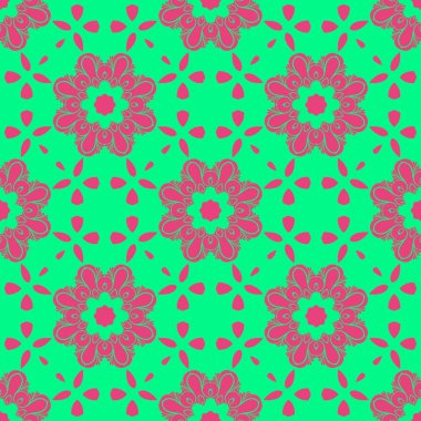 Modern soyut desen arka plan pembe ve yeşil