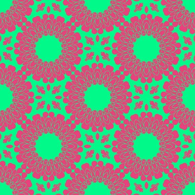 Modern soyut desen arka plan pembe ve yeşil