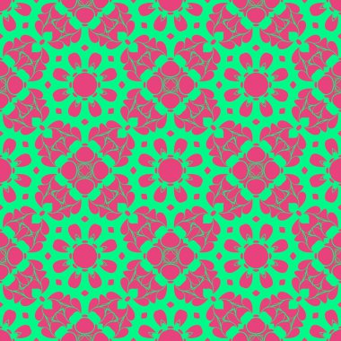 Modern soyut desen arka plan pembe ve yeşil