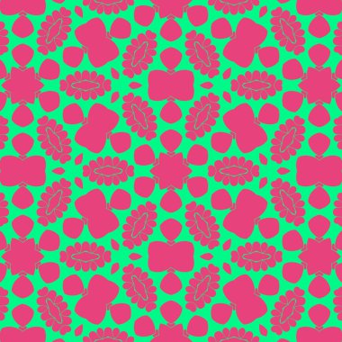 Modern soyut desen arka plan pembe ve yeşil