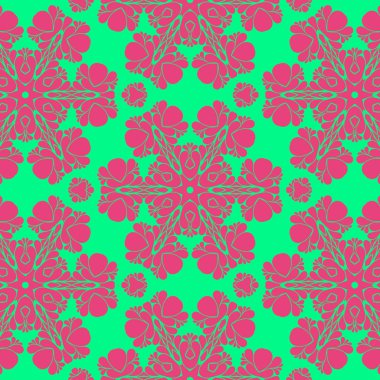 Modern soyut desen arka plan pembe ve yeşil