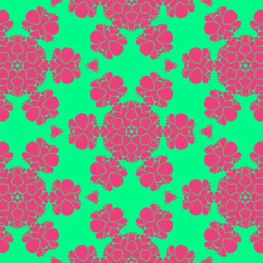 Modern soyut desen arka plan pembe ve yeşil