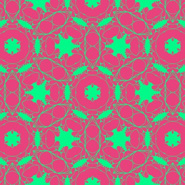 Modern soyut desen arka plan pembe ve yeşil