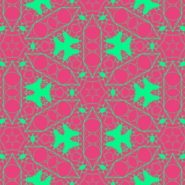 Modern soyut desen arka plan pembe ve yeşil