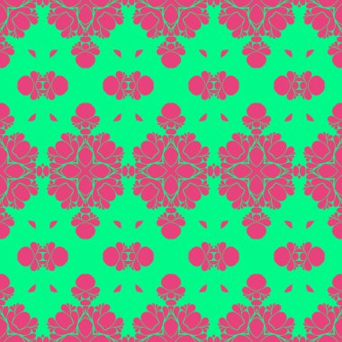 Modern soyut desen arka plan pembe ve yeşil