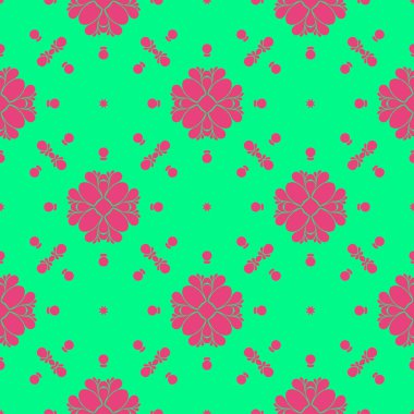 Modern soyut desen arka plan pembe ve yeşil