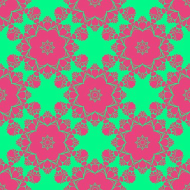 Modern soyut desen arka plan pembe ve yeşil