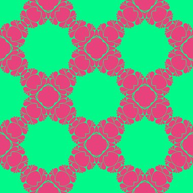 Modern soyut desen arka plan pembe ve yeşil