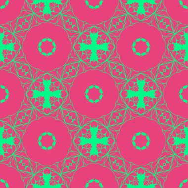 Modern soyut desen arka plan pembe ve yeşil