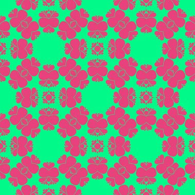 Modern soyut desen arka plan pembe ve yeşil