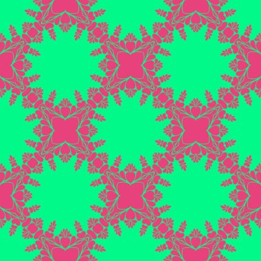 Modern soyut desen arka plan pembe ve yeşil