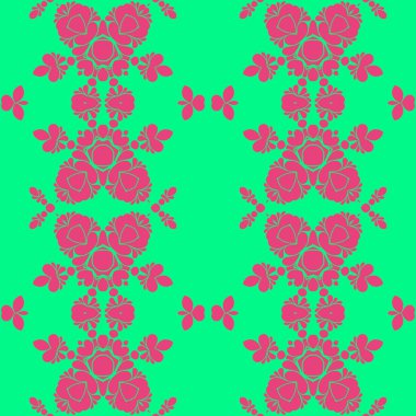 Modern soyut desen arka plan pembe ve yeşil