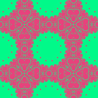 Modern soyut desen arka plan pembe ve yeşil