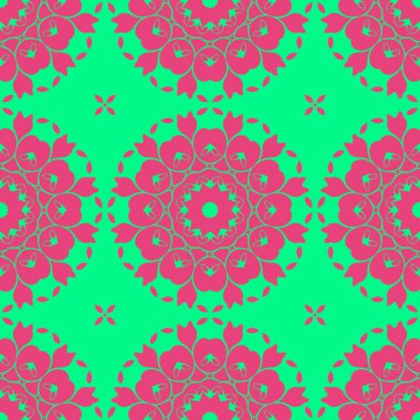 Modern soyut desen arka plan pembe ve yeşil