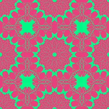 Modern soyut desen arka plan pembe ve yeşil