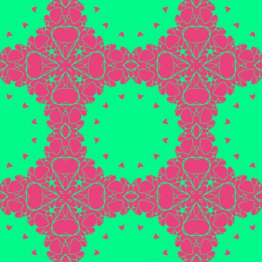 Modern soyut desen arka plan pembe ve yeşil