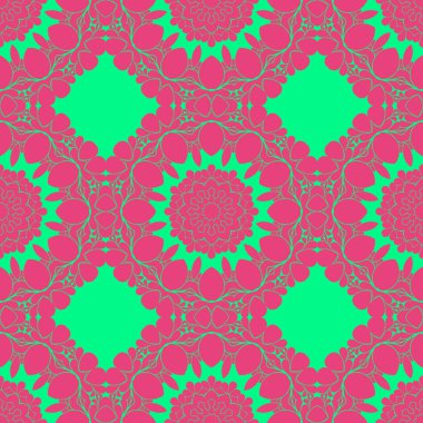 Modern soyut desen arka plan pembe ve yeşil