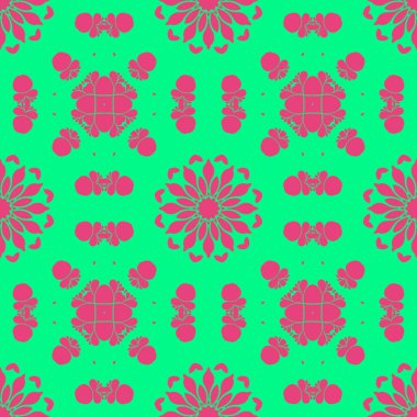 Modern soyut desen arka plan pembe ve yeşil