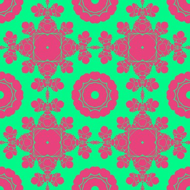 Modern soyut desen arka plan pembe ve yeşil