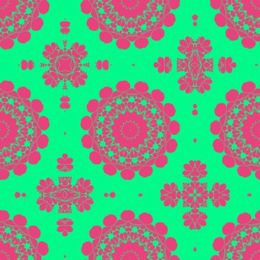 Modern soyut desen arka plan pembe ve yeşil