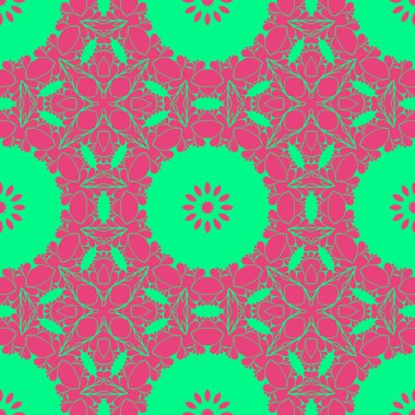 Modern soyut desen arka plan pembe ve yeşil