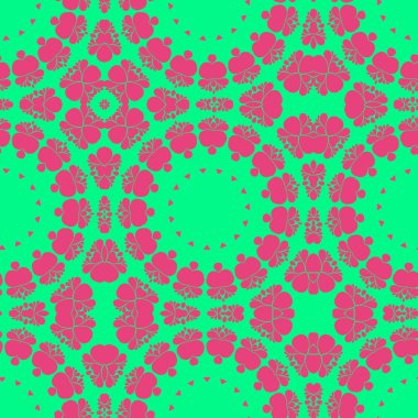 Modern soyut desen arka plan pembe ve yeşil