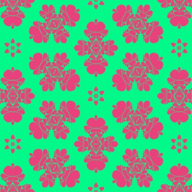 Modern soyut desen arka plan pembe ve yeşil