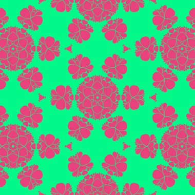 Modern soyut desen arka plan pembe ve yeşil