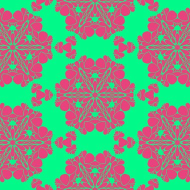 Modern soyut desen arka plan pembe ve yeşil