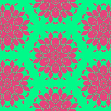 Modern soyut desen arka plan pembe ve yeşil