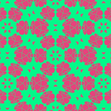 Modern soyut desen arka plan pembe ve yeşil