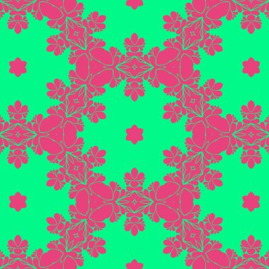 Modern soyut desen arka plan pembe ve yeşil