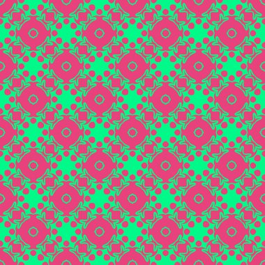 Modern soyut desen arka plan pembe ve yeşil