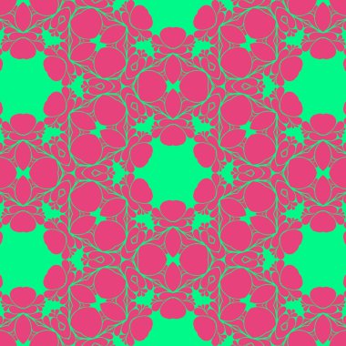 Modern soyut desen arka plan pembe ve yeşil